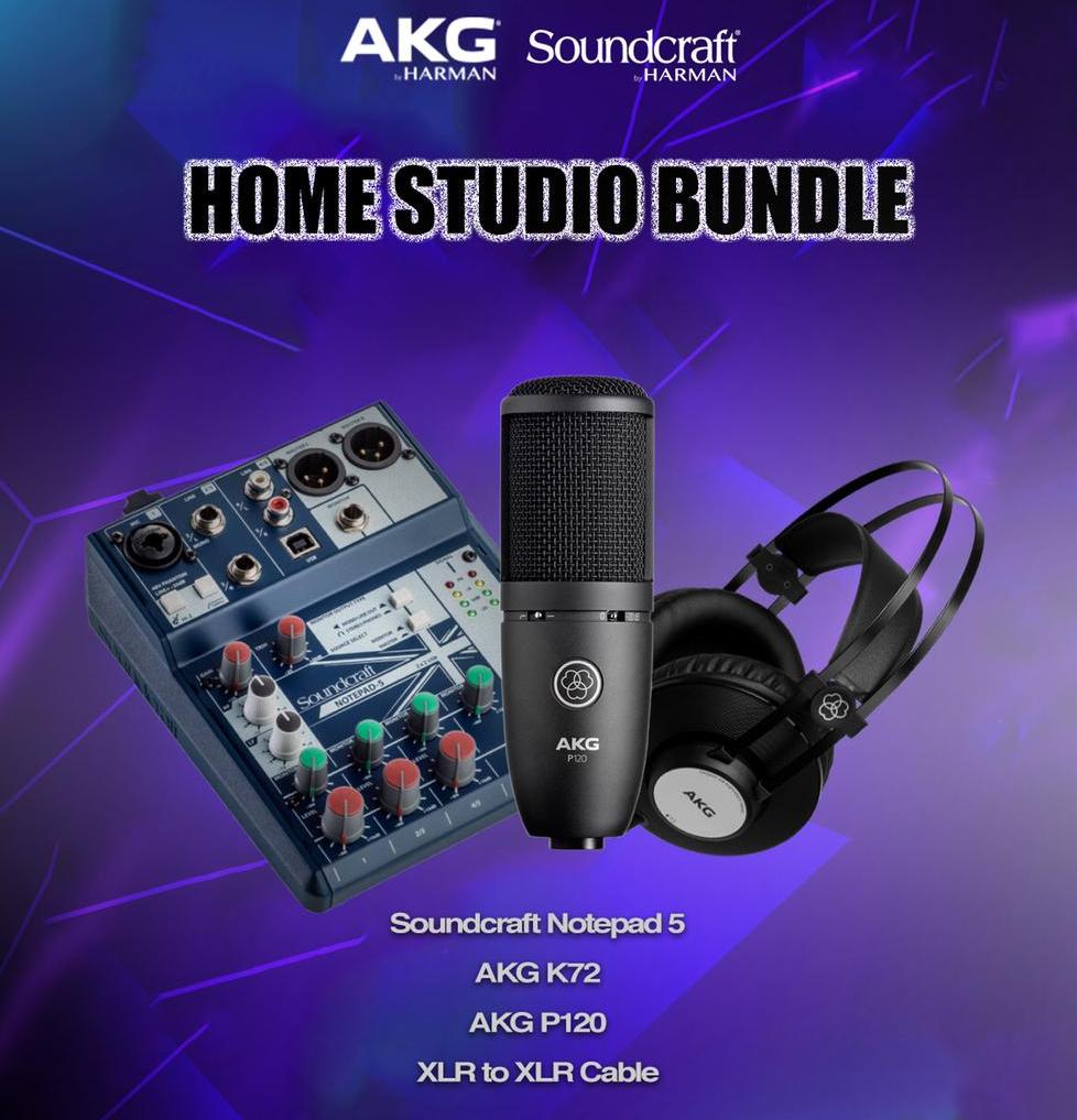SOUNDCRAFT-AKG Home Studio Bundle